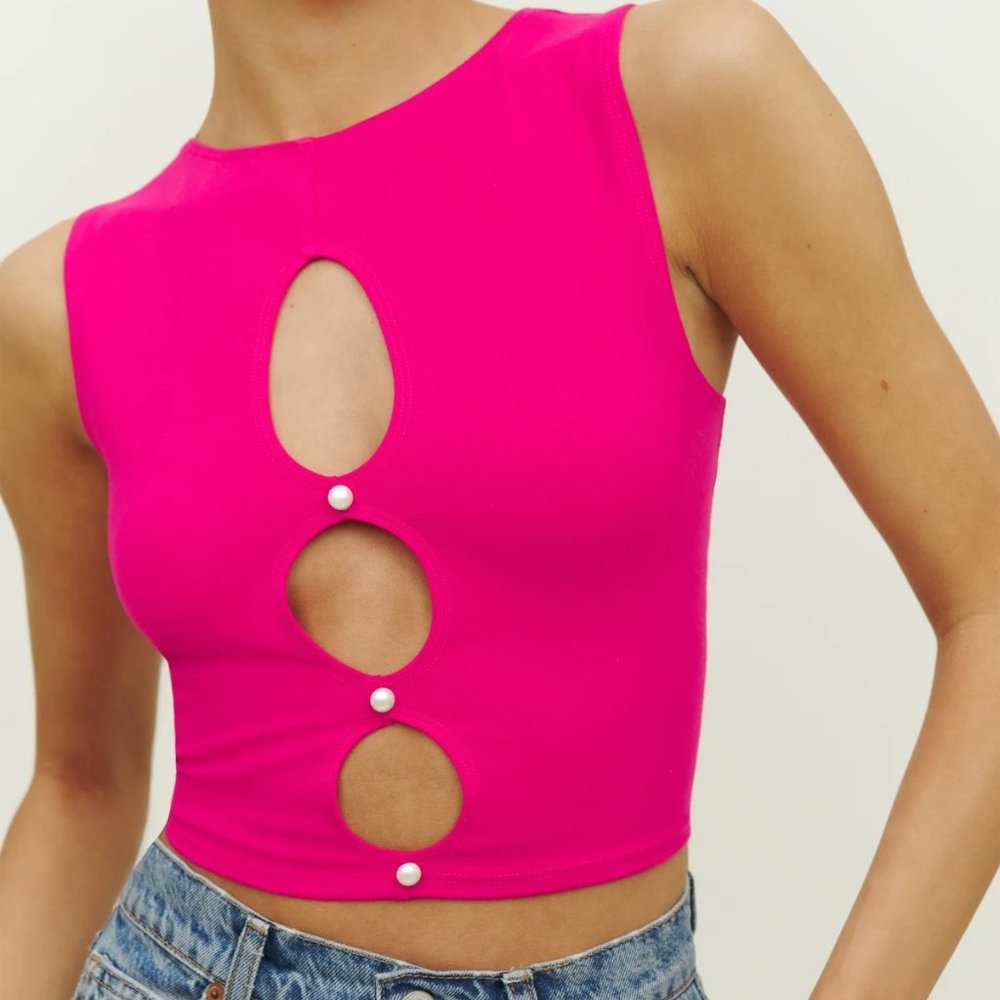 REFORMATION Emilio Knit Tink NWT